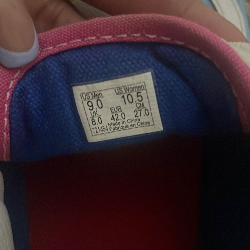 Multi Colored Vans - image 3